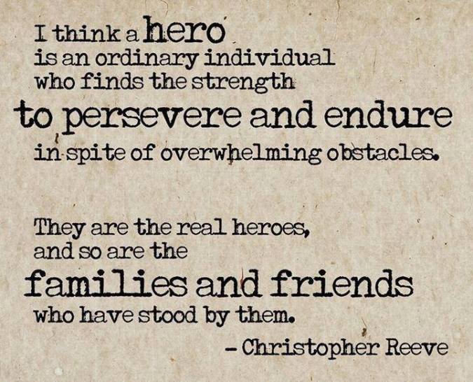 A hero-Christoper Reeve